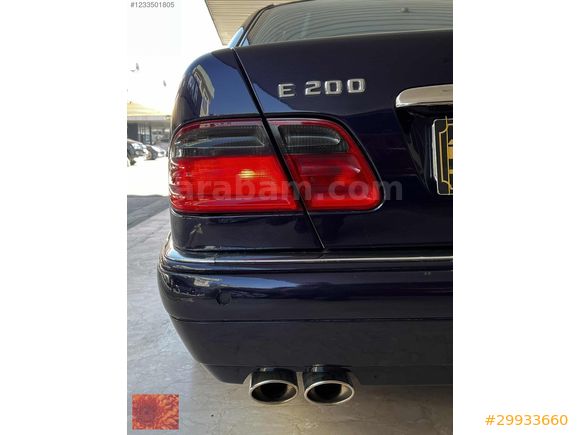 186 BEYGİR KIRIMIZI MOTOR E 200 KOMPRESSÖR AVANTGARDE
