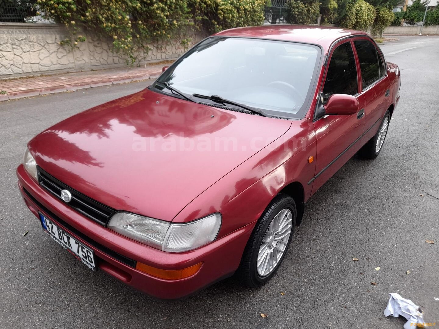 Galeriden Toyota Corolla 1.6 XLi 1997 Model Konya 244.000 km Bordo 2