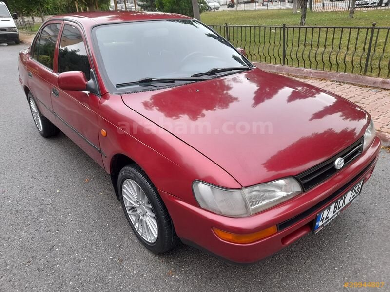 Galeriden Toyota Corolla 1.6 XLi 1997 Model Konya 244.000 km Bordo