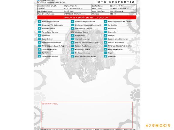 HATASIZ BOYASIZ DİZEL OTOMATİK TİTANYUM KUGA