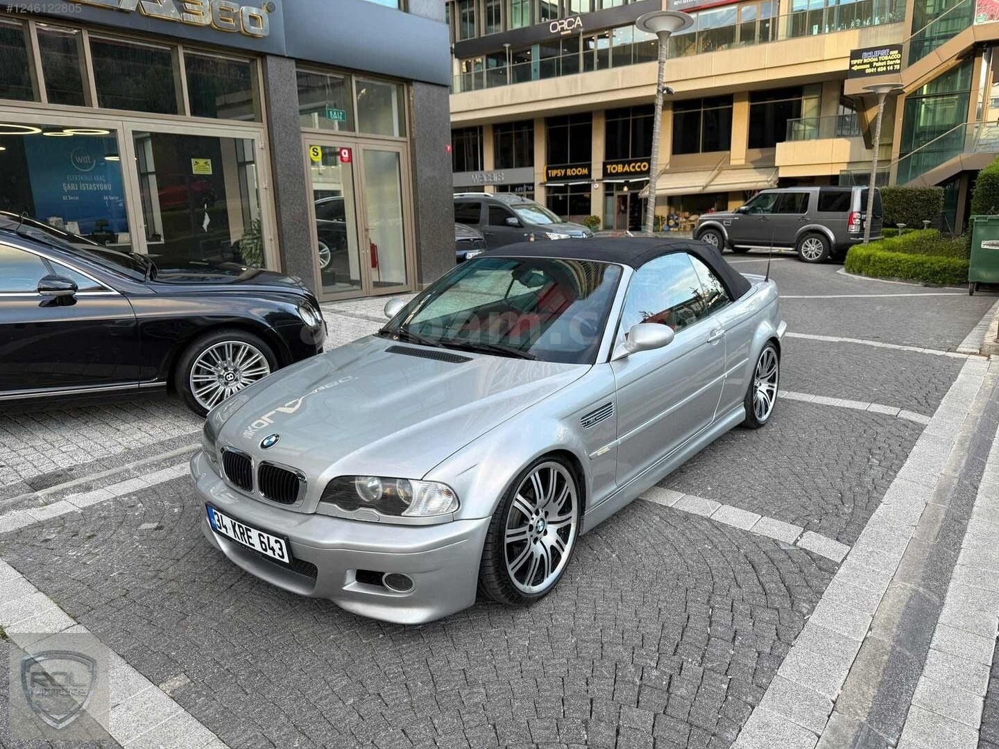 Galeriden BMW M Serisi M3 Cabrio 2002 Model İstanbul 251.000 km Gri 3