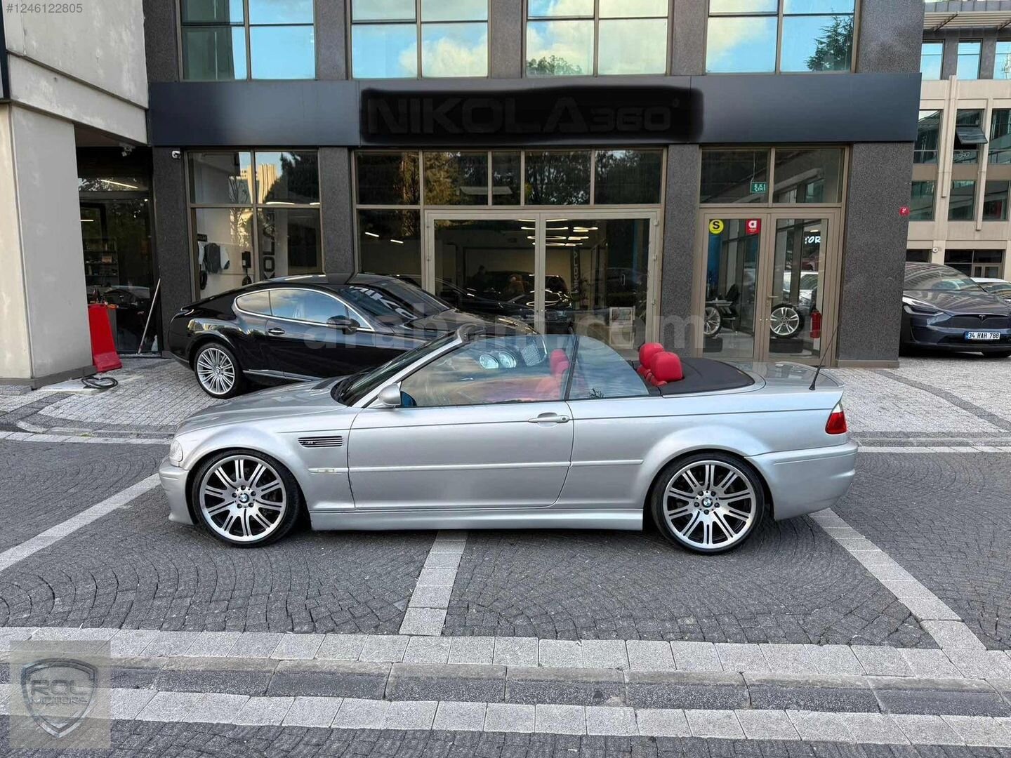 Galeriden BMW M Serisi M3 Cabrio 2002 Model İstanbul 251.000 km Gri 7