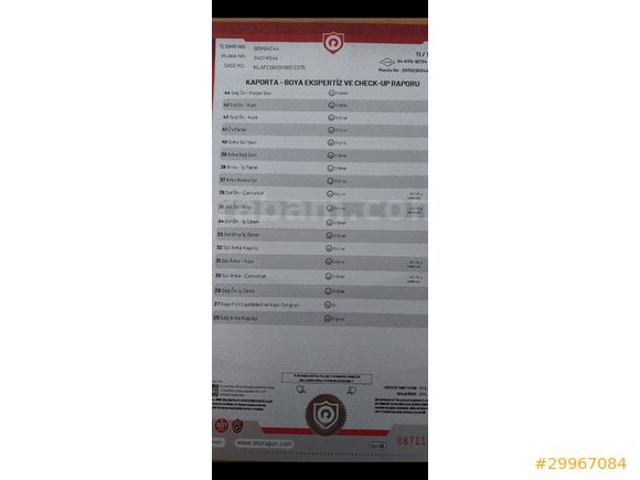 AĞIR HASAR KAYDI YOKTUR, BAKIMLI.