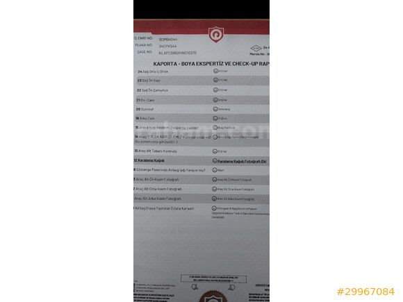 AĞIR HASAR KAYDI YOKTUR, BAKIMLI.