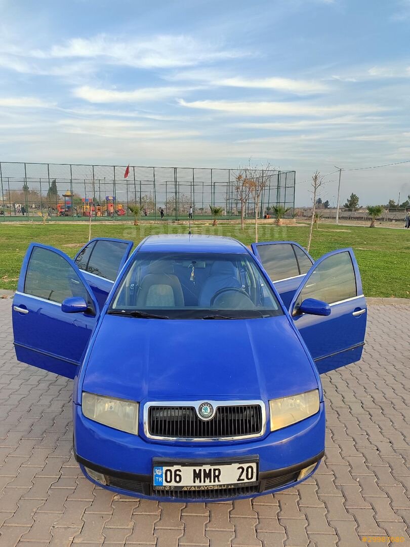 Sahibinden Skoda Fabia 1.4 Comfort 2001 Model Mardin 245.000 km Mavi 5