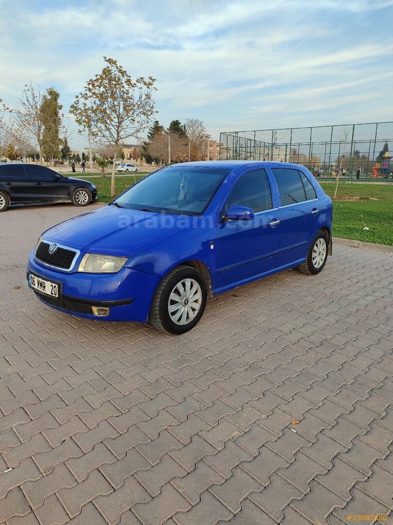 Sahibinden Skoda Fabia 1.4 Comfort 2001 Model Mardin 245.000 km Mavi 2