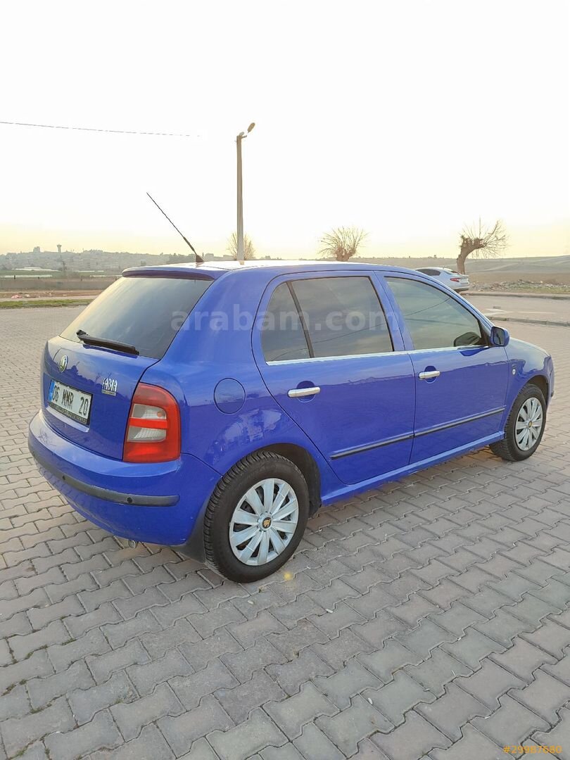 Sahibinden Skoda Fabia 1.4 Comfort 2001 Model Mardin 245.000 km Mavi 3