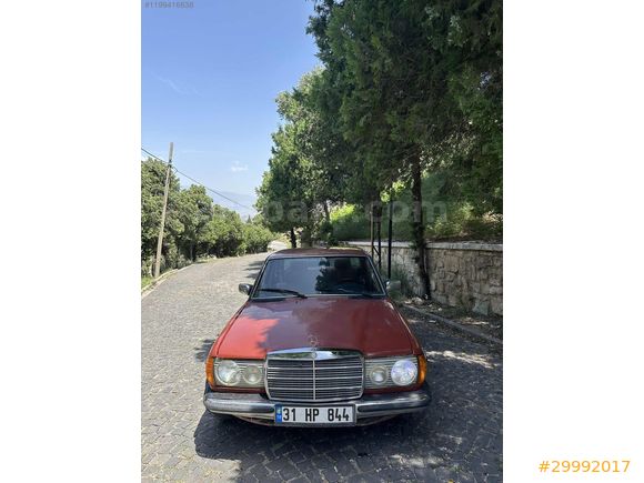 Koleksiyonluk w123 SIFIR MUAYENE