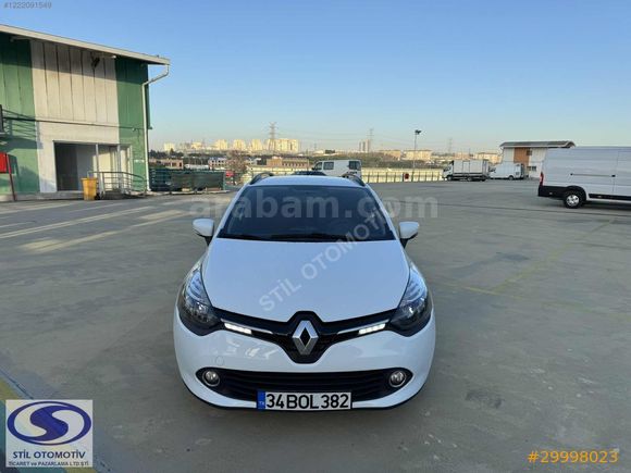 2016 CLİO SPORT TOURER 1.5 DCİ JOY MASRAFSIZ EXTRALI..