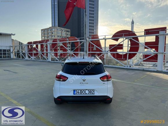 2016 CLİO SPORT TOURER 1.5 DCİ JOY MASRAFSIZ EXTRALI..