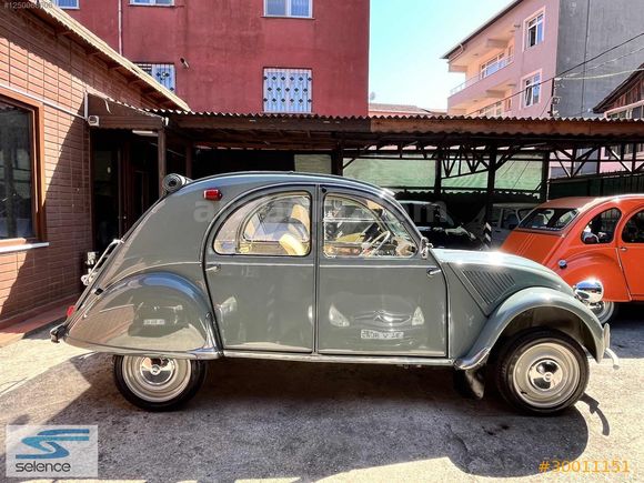 1959 CITROEN 2CV. FULL RESTORASYON. KOLEKSİYONLUK.