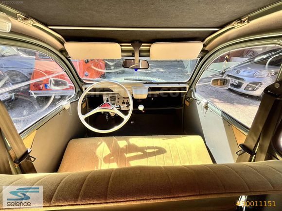 1959 CITROEN 2CV. FULL RESTORASYON. KOLEKSİYONLUK.