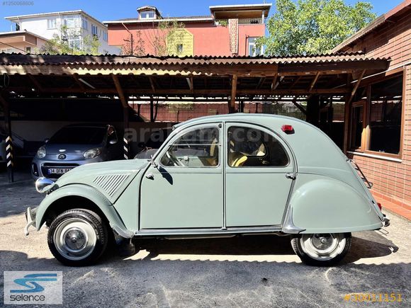1959 CITROEN 2CV. FULL RESTORASYON. KOLEKSİYONLUK.