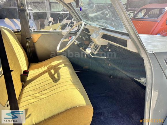 1959 CITROEN 2CV. FULL RESTORASYON. KOLEKSİYONLUK.