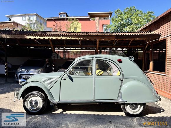 1959 CITROEN 2CV. FULL RESTORASYON. KOLEKSİYONLUK.