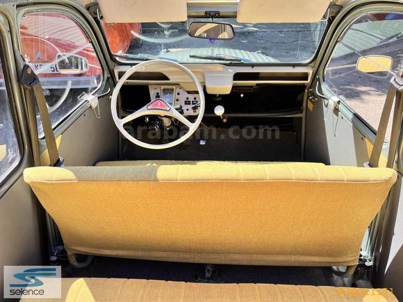 1959 CITROEN 2CV. FULL RESTORASYON. KOLEKSİYONLUK.