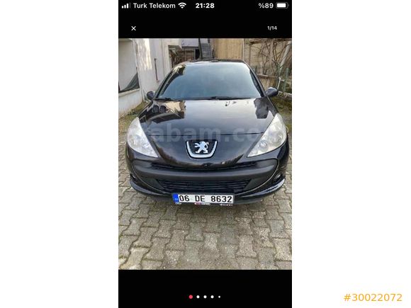 Sahibinden Peugeot 206+ 1.4 HDi Sportium 2011 Model 