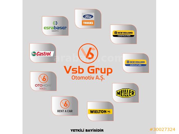 VSB GRUP 'dan 1.000.000 TL 12 AY 1.99/ 2015 FORD CARGO 1846T