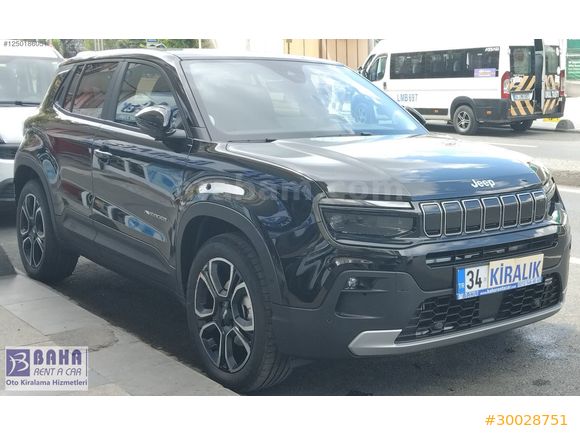 KİRALIK JEEP AVENGER HYBRID OTOMATİK