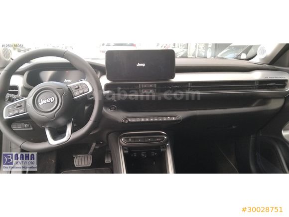 KİRALIK JEEP AVENGER HYBRID OTOMATİK