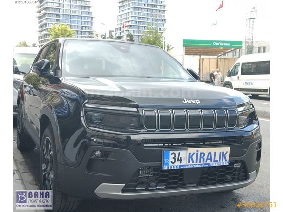 KİRALIK JEEP AVENGER HYBRID OTOMATİK