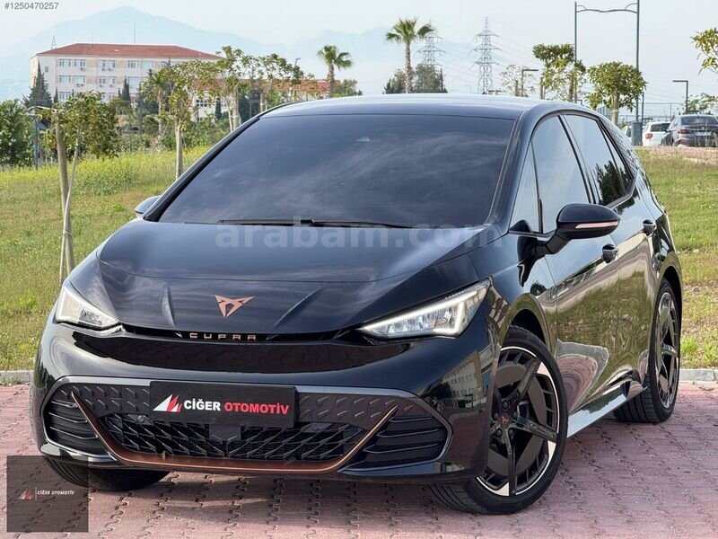Galeriden Cupra Born 150 kW 2024 Model Antalya 13.000 km Siyah