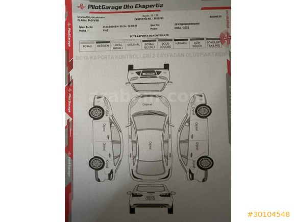 Sahibinden Fiat Egea 1.4 Fire Easy 2022 Model 