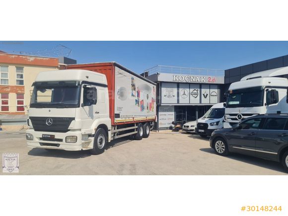KOÇNAK 2.ELDEN 2006 AXOR 2523CD MOTOR YENI.PERDELİ.KREDI KARTI.