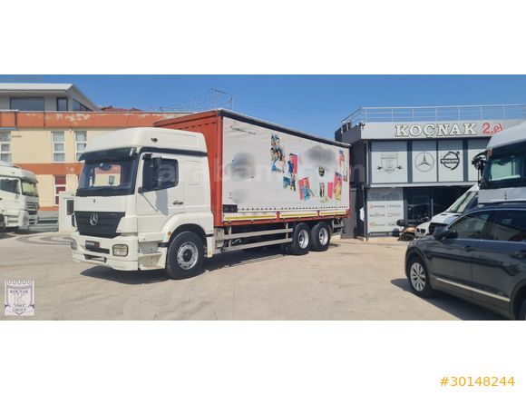 KOÇNAK 2.ELDEN 2006 AXOR 2523CD MOTOR YENI.PERDELİ.KREDI KARTI.
