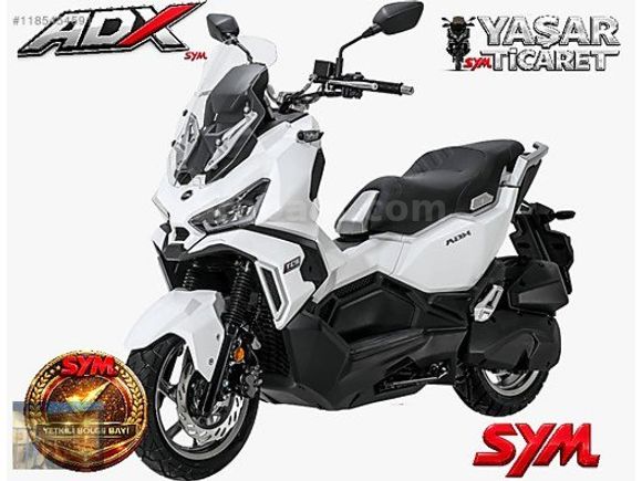 SYM ADX 125cc 25.000tl peşin kalanı 12 taksit 219.000TL