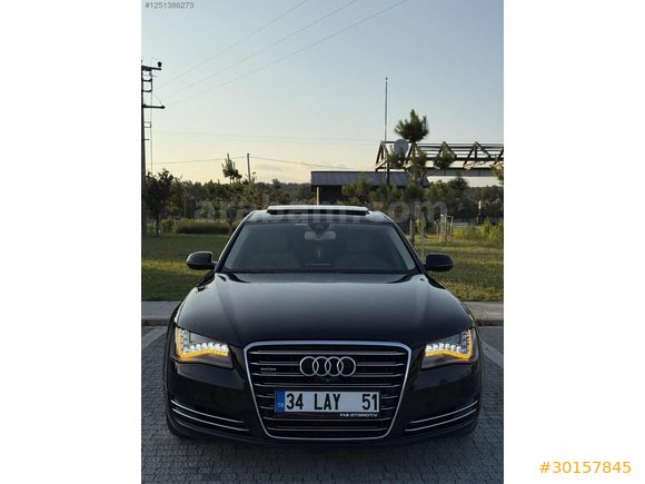 *2013* AUDI A8 LONG QUATTRO 3.0 TDI-TAM DOLU SOĞUTMA-MASAJ-VAKUM