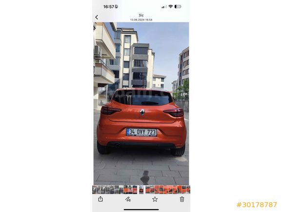 Sahibinden Renault Clio 1.3 TCe Touch 2020 Model 