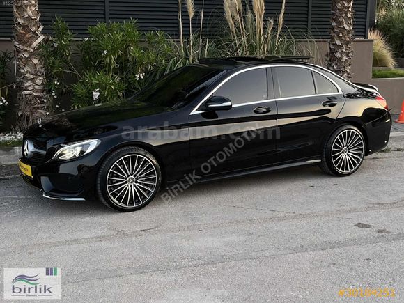 MERCEDES C180 AMG+GECE+IŞIK+İMZALI BOYASIZ 155.000 KM FULL Eşsiz