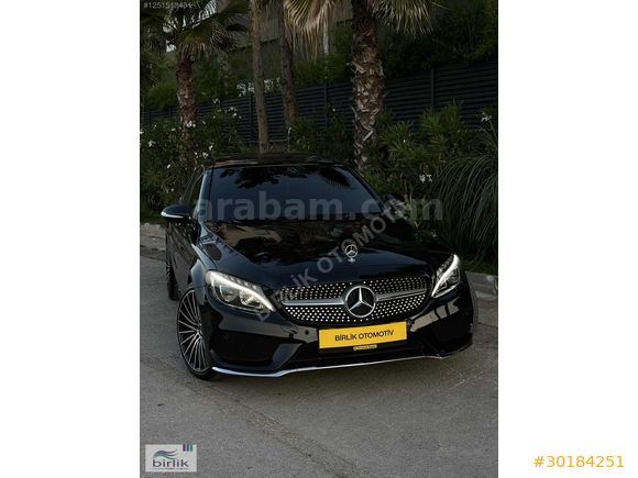 MERCEDES C180 AMG+GECE+IŞIK+İMZALI BOYASIZ 155.000 KM FULL Eşsiz