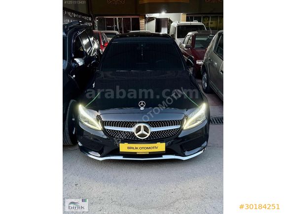 MERCEDES C180 AMG+GECE+IŞIK+İMZALI BOYASIZ 155.000 KM FULL Eşsiz
