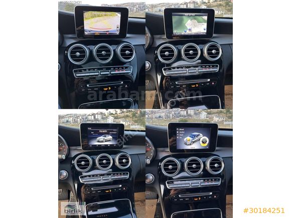 MERCEDES C180 AMG+GECE+IŞIK+İMZALI BOYASIZ 155.000 KM FULL Eşsiz