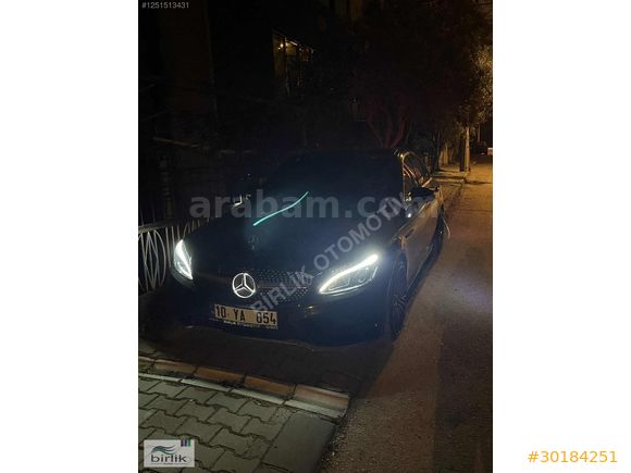 MERCEDES C180 AMG+GECE+IŞIK+İMZALI BOYASIZ 155.000 KM FULL Eşsiz