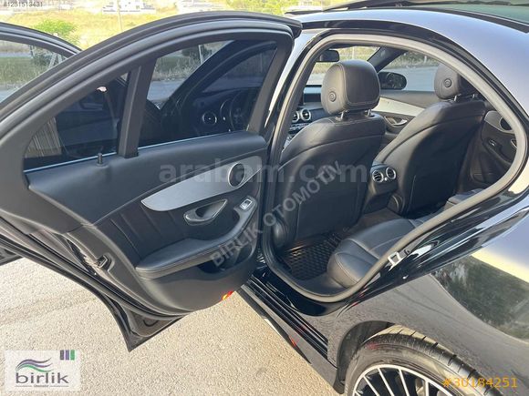 MERCEDES C180 AMG+GECE+IŞIK+İMZALI BOYASIZ 155.000 KM FULL Eşsiz