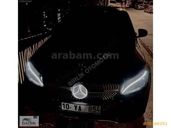 MERCEDES C180 AMG+GECE+IŞIK+İMZALI BOYASIZ 155.000 KM FULL Eşsiz