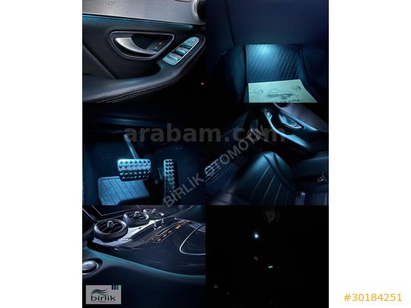 MERCEDES C180 AMG+GECE+IŞIK+İMZALI BOYASIZ 155.000 KM FULL Eşsiz