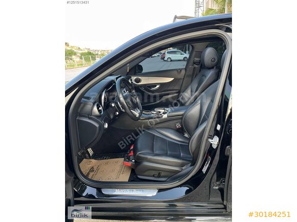 MERCEDES C180 AMG+GECE+IŞIK+İMZALI BOYASIZ 155.000 KM FULL Eşsiz