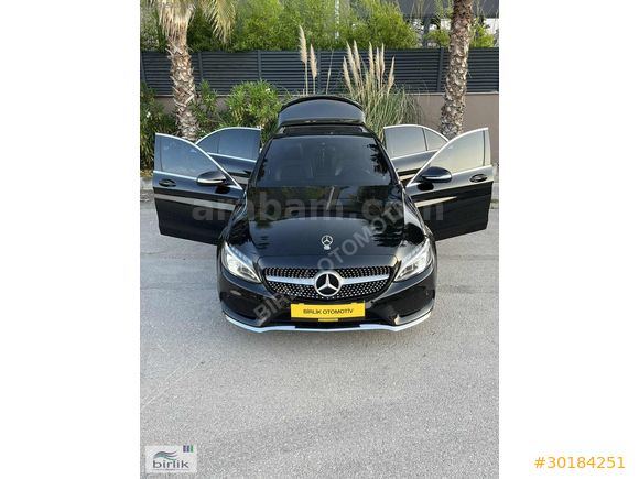 MERCEDES C180 AMG+GECE+IŞIK+İMZALI BOYASIZ 155.000 KM FULL Eşsiz