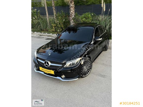 MERCEDES C180 AMG+GECE+IŞIK+İMZALI BOYASIZ 155.000 KM FULL Eşsiz