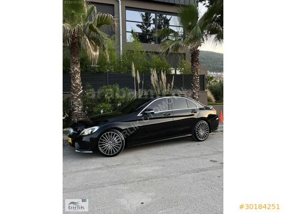 MERCEDES C180 AMG+GECE+IŞIK+İMZALI BOYASIZ 155.000 KM FULL Eşsiz
