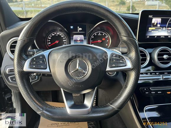 MERCEDES C180 AMG+GECE+IŞIK+İMZALI BOYASIZ 155.000 KM FULL Eşsiz