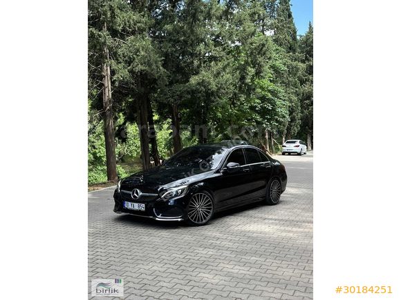 MERCEDES C180 AMG+GECE+IŞIK+İMZALI BOYASIZ 155.000 KM FULL Eşsiz