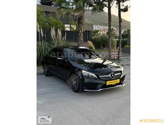 MERCEDES C180 AMG+GECE+IŞIK+İMZALI BOYASIZ 155.000 KM FULL Eşsiz