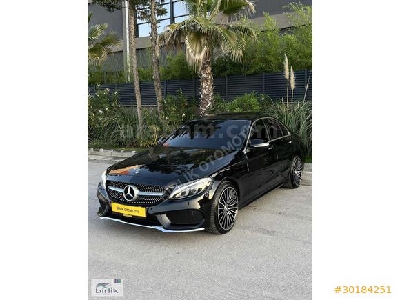MERCEDES C180 AMG+GECE+IŞIK+İMZALI BOYASIZ 155.000 KM FULL Eşsiz