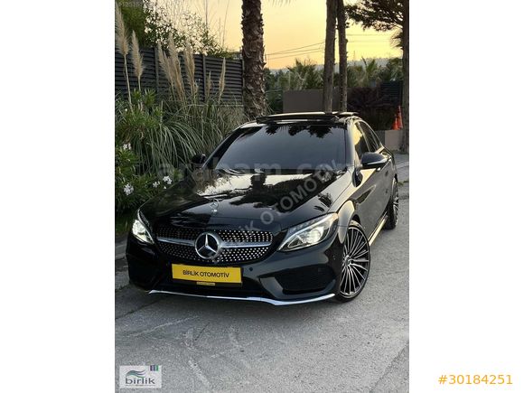 MERCEDES C180 AMG+GECE+IŞIK+İMZALI BOYASIZ 155.000 KM FULL Eşsiz