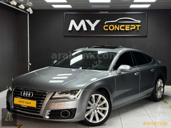 MY PLAZA - 2014 AUDİ A7 3.0TDI QUATTRO 320HP 4K ISITMA KÖR NOKTA